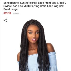 SENSATIONNEL CLOUD9 BOX BRAID WIG